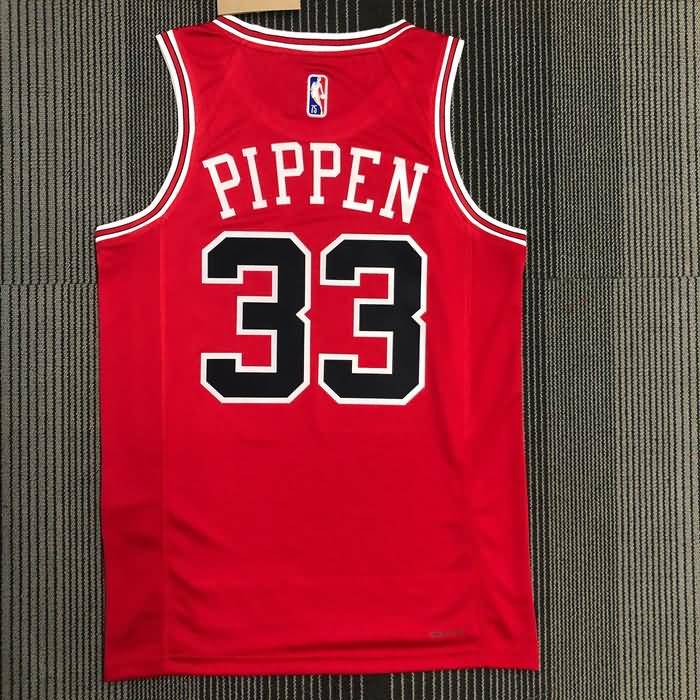 Chicago Bulls 21/22 Red Basketball Jersey (Hot Press)