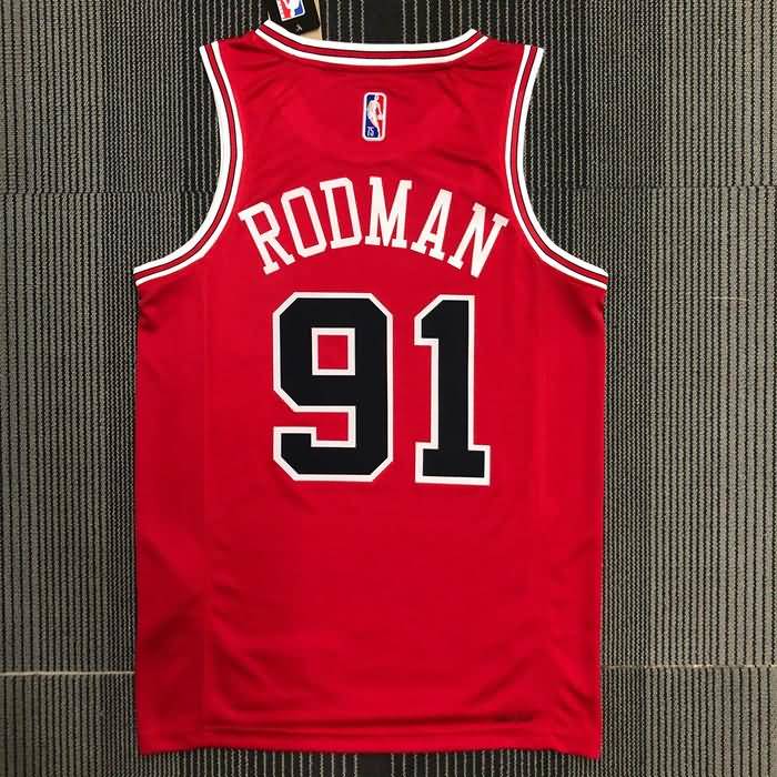 Chicago Bulls 21/22 Red Basketball Jersey (Hot Press)