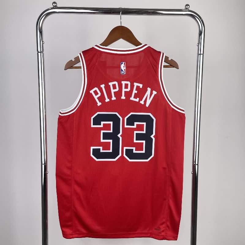 Chicago Bulls 22/23 Red Basketball Jersey (Hot Press)