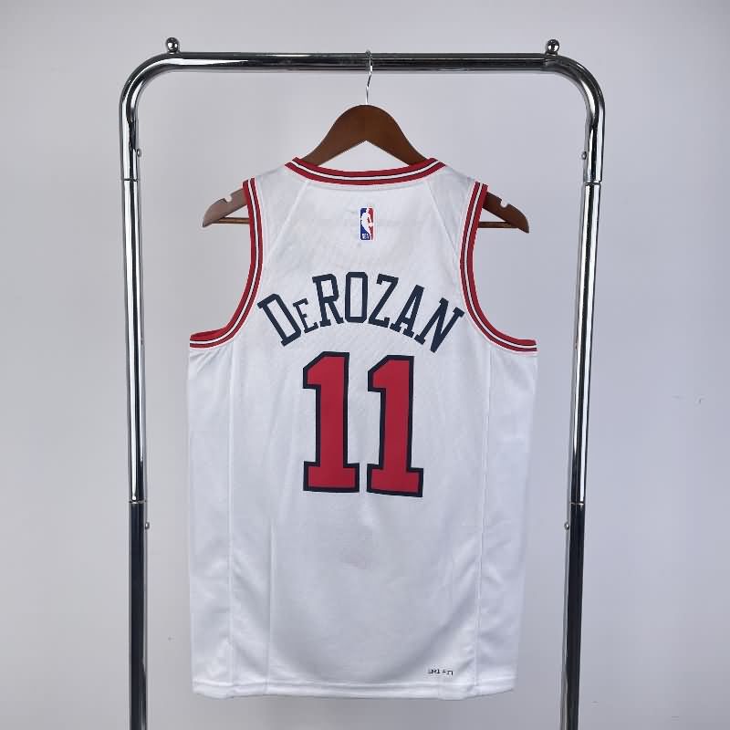 Chicago Bulls 22/23 White Basketball Jersey (Hot Press)