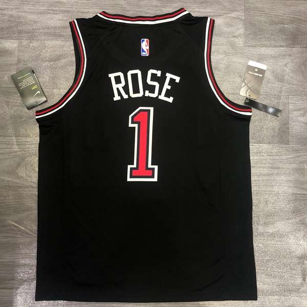 Chicago Bulls Black Classics Basketball Jersey (Hot Press)