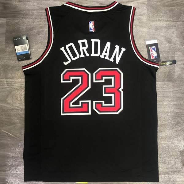 Chicago Bulls Black Classics Basketball Jersey (Hot Press)