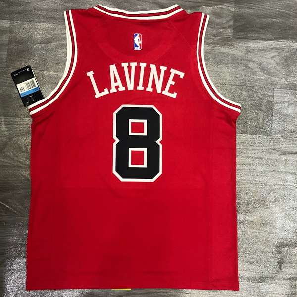 Chicago Bulls Red Classics Basketball Jersey (Hot Press)