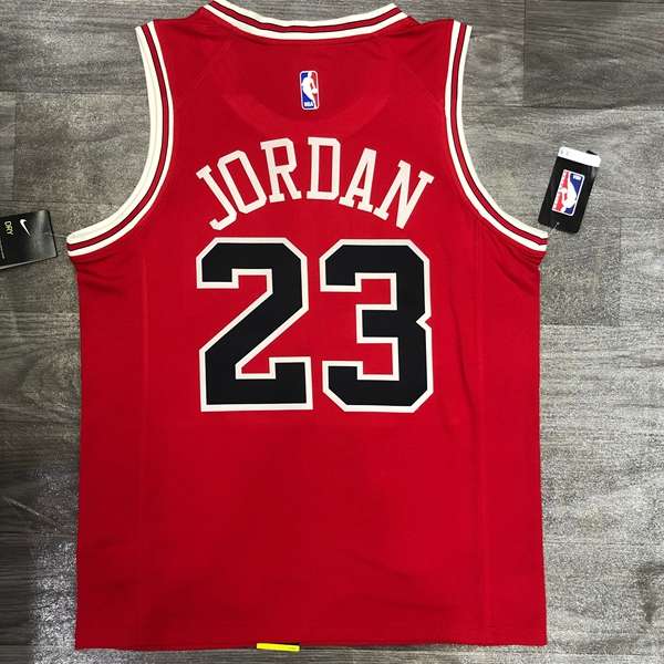 Chicago Bulls Red Classics Basketball Jersey (Hot Press)