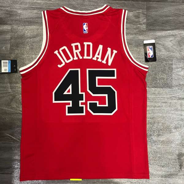 Chicago Bulls Red Classics Basketball Jersey (Hot Press)