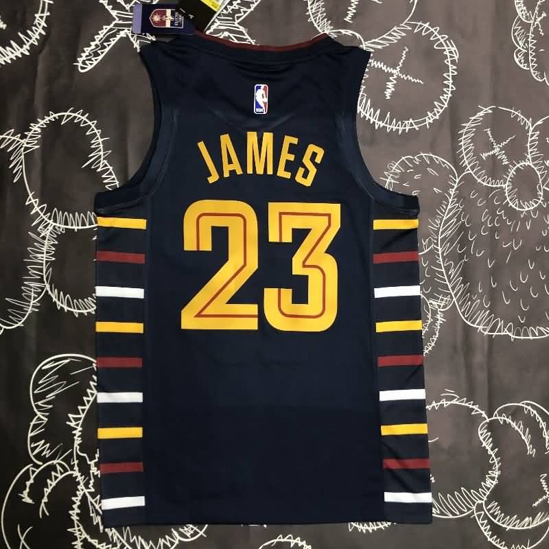 Cleveland Cavaliers Dark Blue City Basketball Jersey (Hot Press)