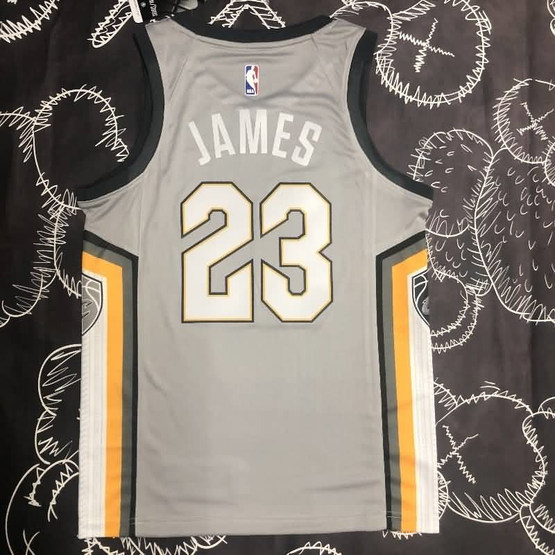 Cleveland Cavaliers Grey City Basketball Jersey (Hot Press)