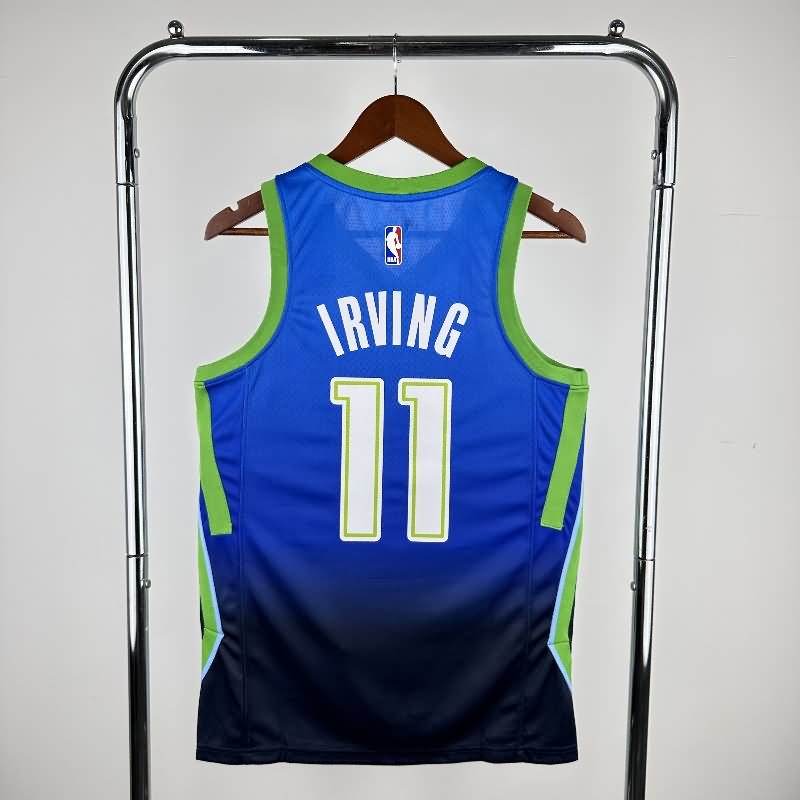 Dallas Mavericks 2020 Blue City Basketball Jersey (Hot Press)