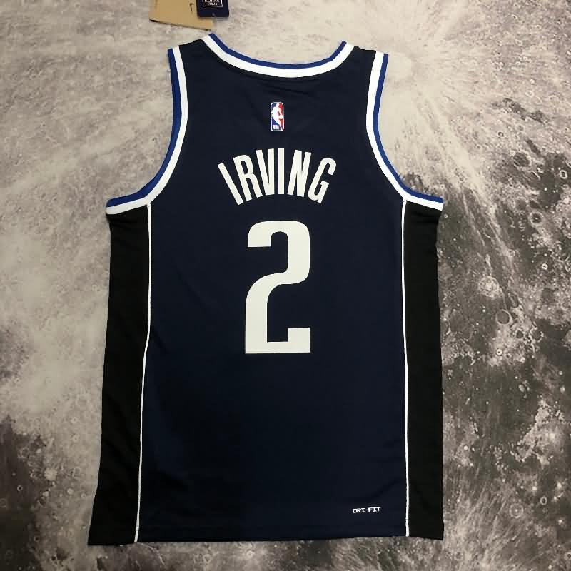 Dallas Mavericks 22/23 Dark Blue AJ Basketball Jersey (Hot Press)