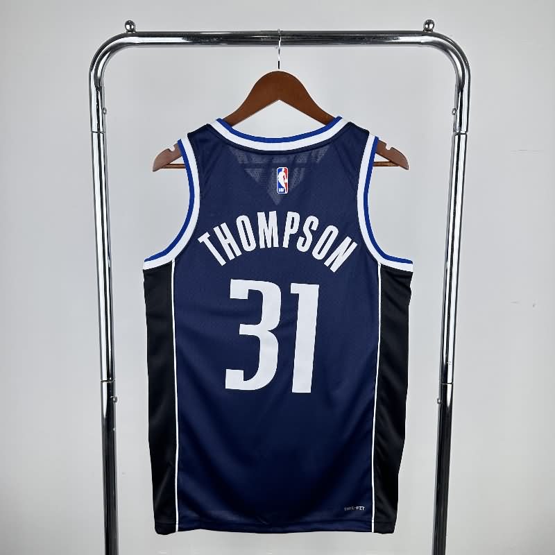 Dallas Mavericks 22/23 Dark Blue AJ Basketball Jersey (Hot Press)