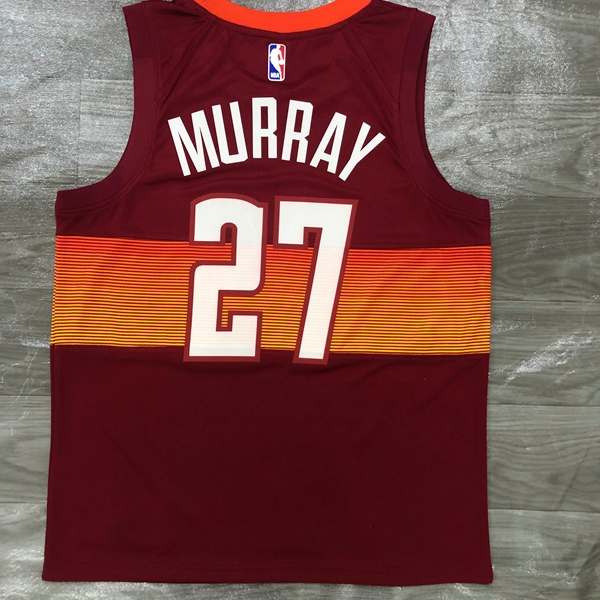 Denver Nuggets 20/21 Red City Basketball Jersey (Hot Press)