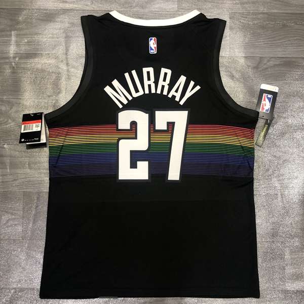 Denver Nuggets 2020 Black City Basketball Jersey (Hot Press)