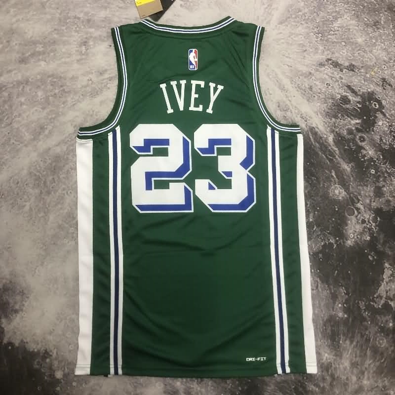 Detroit Pistons 22/23 Green City Basketball Jersey (Hot Press)