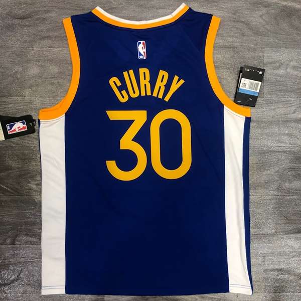 Golden State Warriors 20/21 Blue Basketball Jersey (Hot Press)