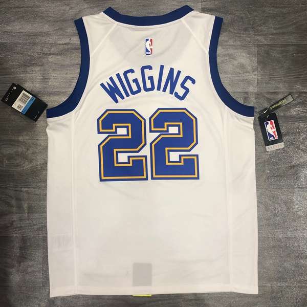 Golden State Warriors 20/21 White Socks Basketball Jersey (Hot Press)