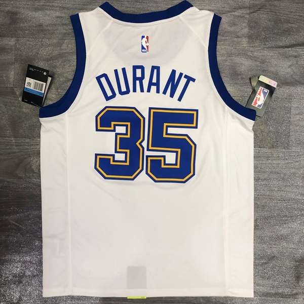 Golden State Warriors 20/21 White Socks Basketball Jersey (Hot Press)