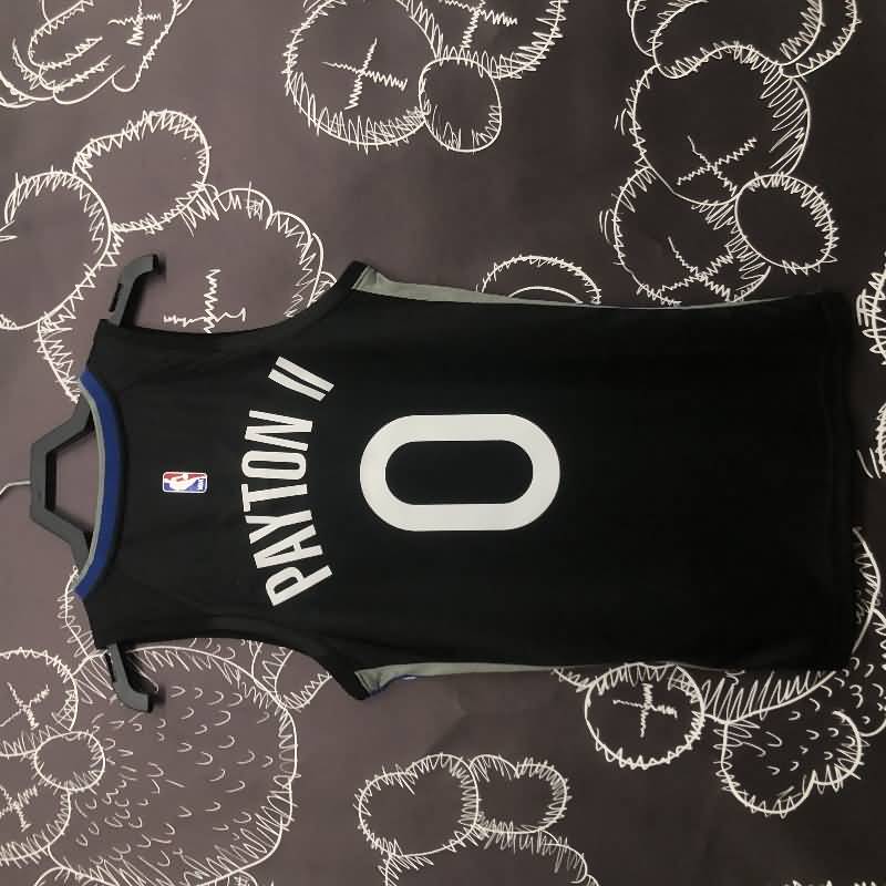 Golden State Warriors 2020 Black Basketball Jersey (Hot Press)