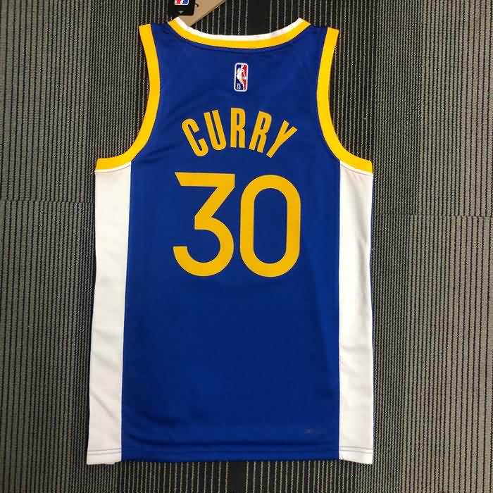 Golden State Warriors 21/22 Blue Basketball Jersey (Hot Press)