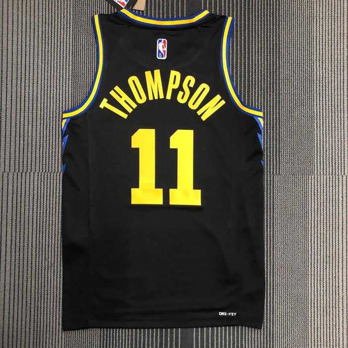 Golden State Warriors 21/22 Black City Basketball Jersey (Hot Press)