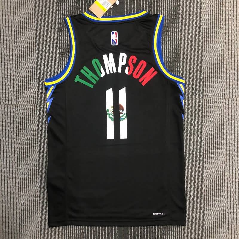 Golden State Warriors 21/22 Black City Basketball Jersey 02 (Hot Press)