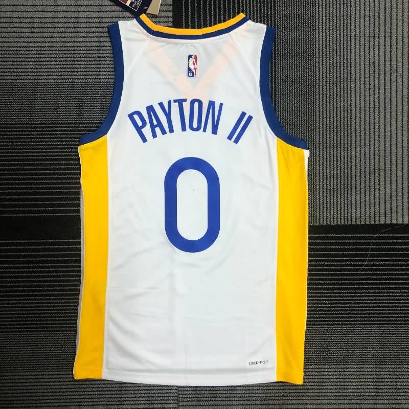 Golden State Warriors 21/22 White Basketball Jersey (Hot Press)