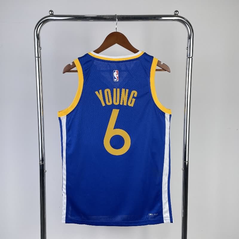 Golden State Warriors 22/23 Blue Basketball Jersey (Hot Press)