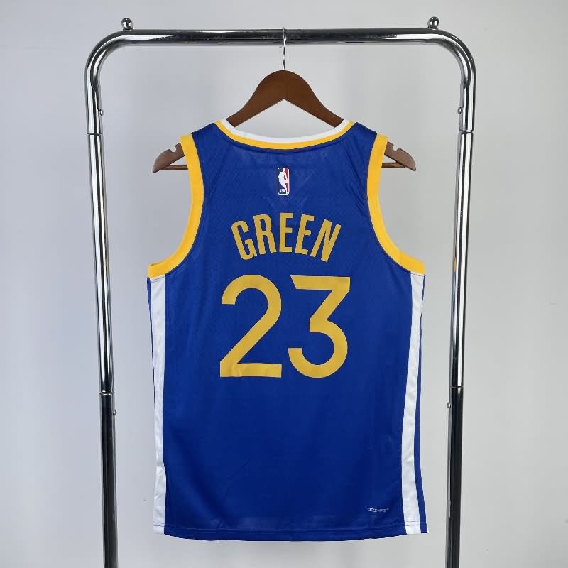 Golden State Warriors 22/23 Blue Basketball Jersey (Hot Press)