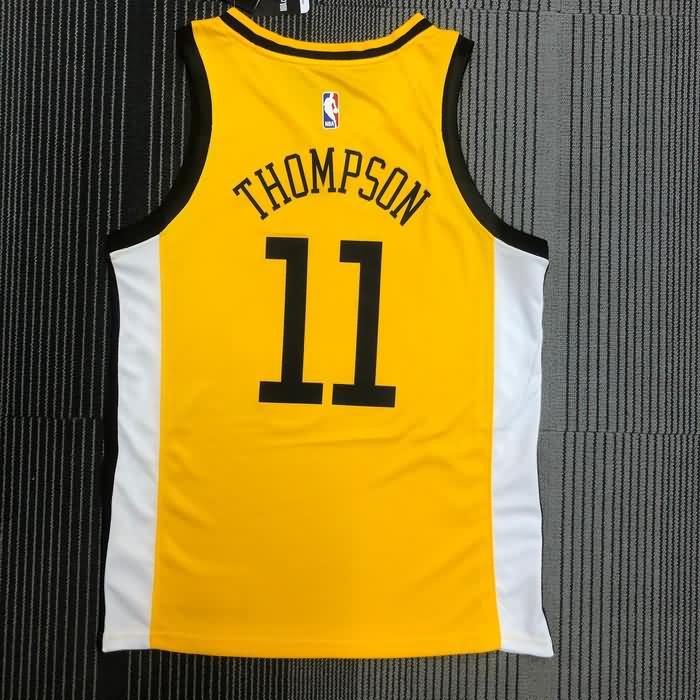 Golden State Warriors Yellow Basketball Jersey (Hot Press)