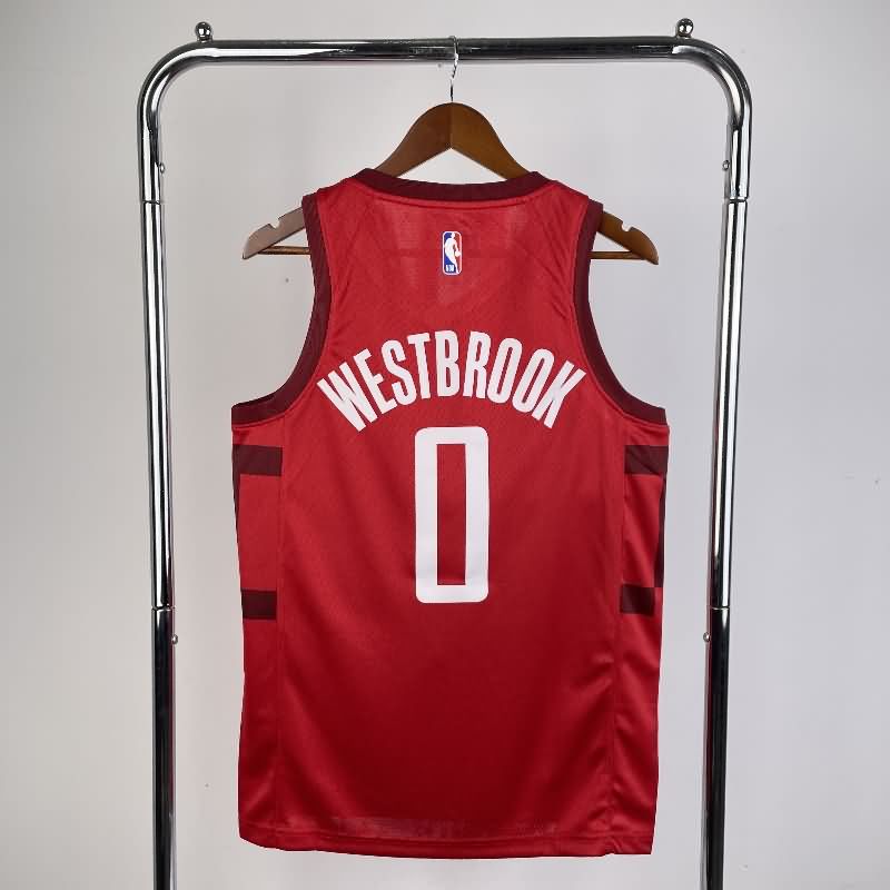 Houston Rockets 19/20 Red Basketball Jersey (Hot Press)