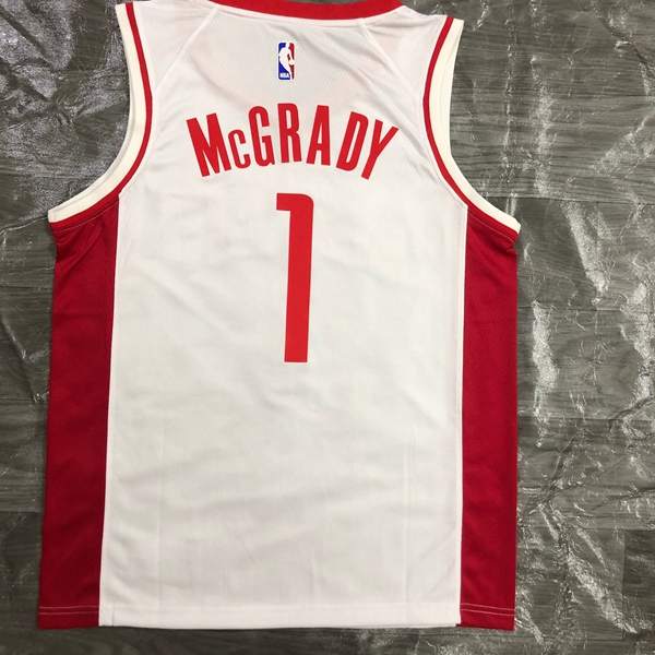 Houston Rockets 20/21 White Basketball Jersey (Hot Press)