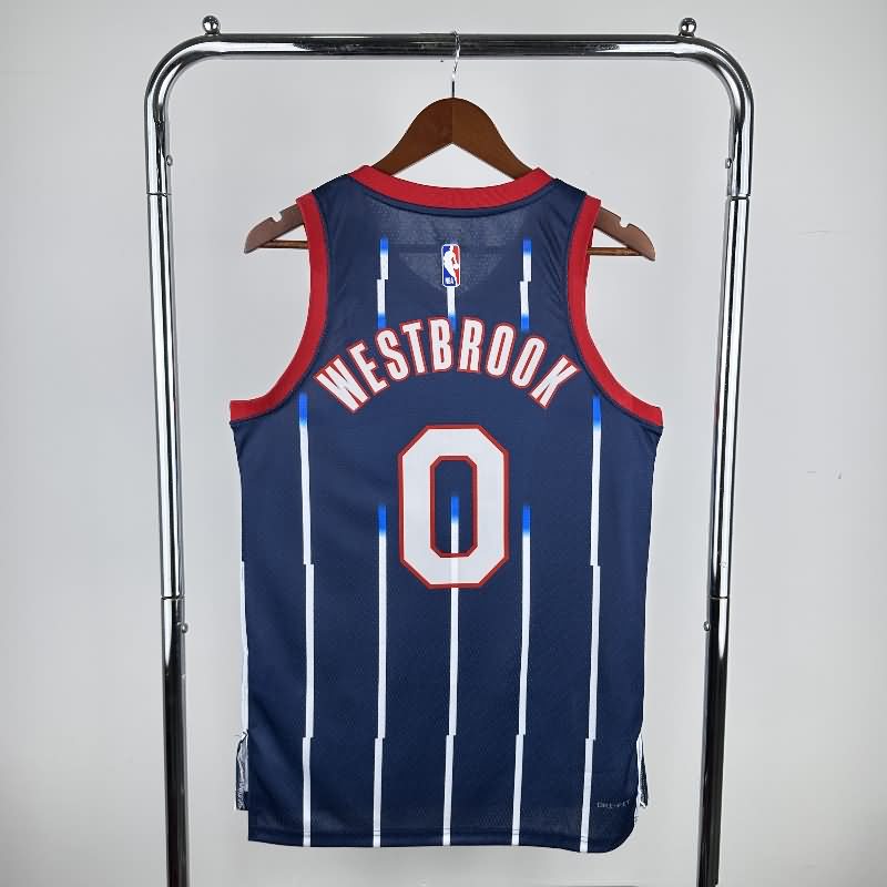 Houston Rockets 22/23 Dark Blue City Basketball Jersey (Hot Press)