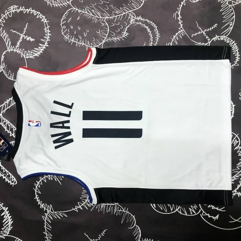 Los Angeles Clippers 2020 White City Basketball Jersey (Hot Press)