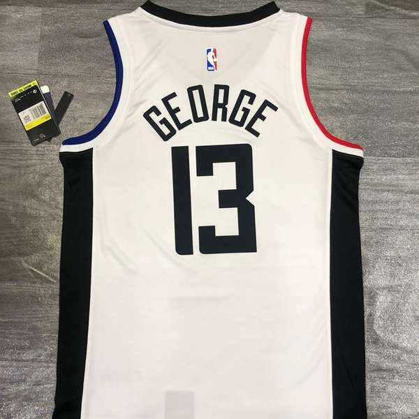 Los Angeles Clippers 2020 White City Basketball Jersey (Hot Press)