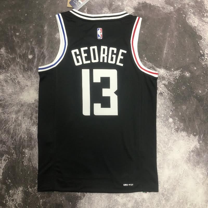 Los Angeles Clippers 22/23 Black City Basketball Jersey (Hot Press)