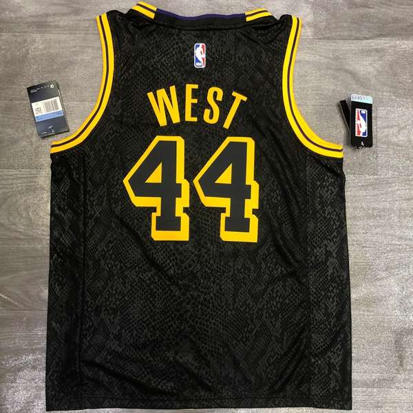 Los Angeles Lakers 2020 Black City Basketball Jersey (Hot Press)