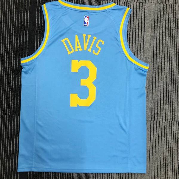 Los Angeles Lakers Light Blue Basketball Jersey (Hot Press)