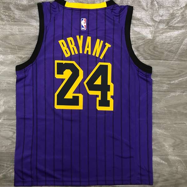 Los Angeles Lakers Purple Basketball Jersey (Hot Press)