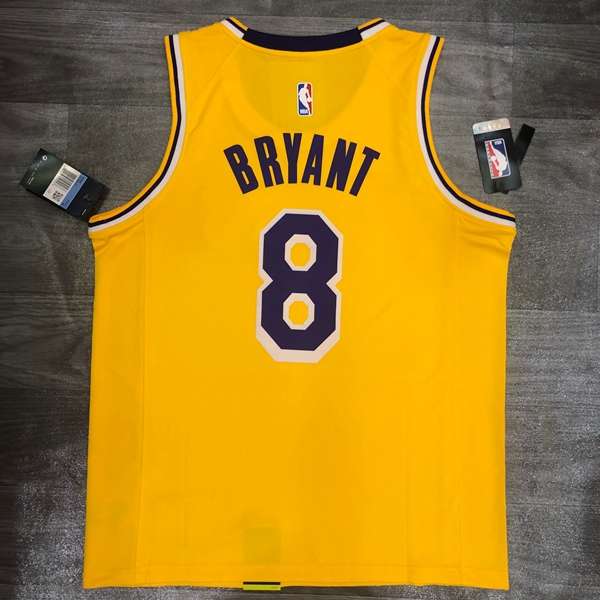 Los Angeles Lakers Yellow Basketball Jersey 03 (Hot Press)