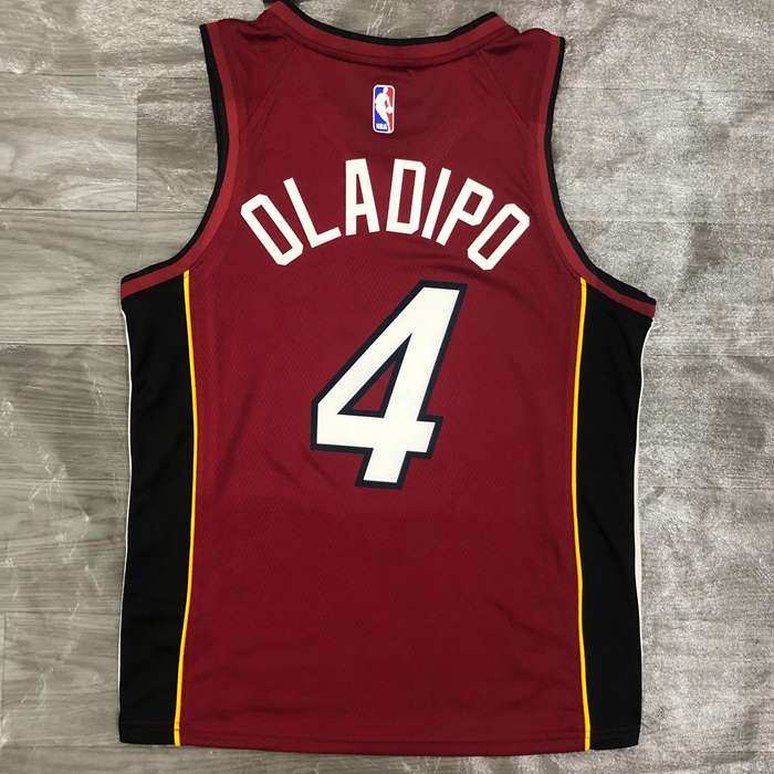 Miami Heat 20/21 Red AJ Basketball Jersey (Hot Press)