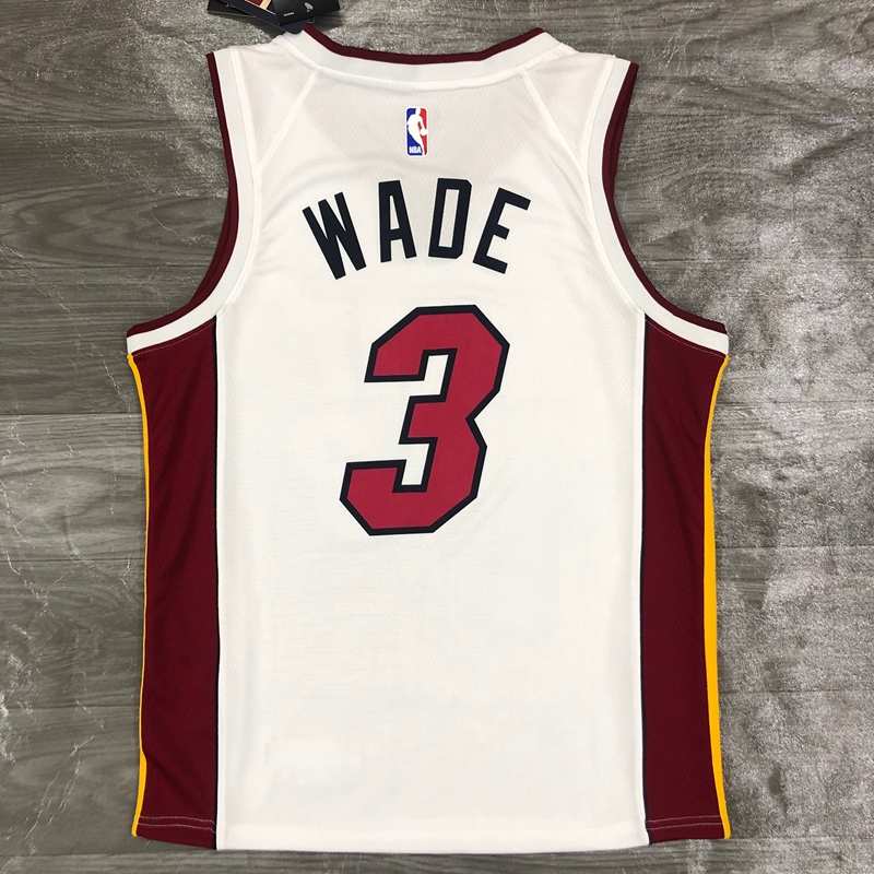 Miami Heat 20/21 White Basketball Jersey (Hot Press)