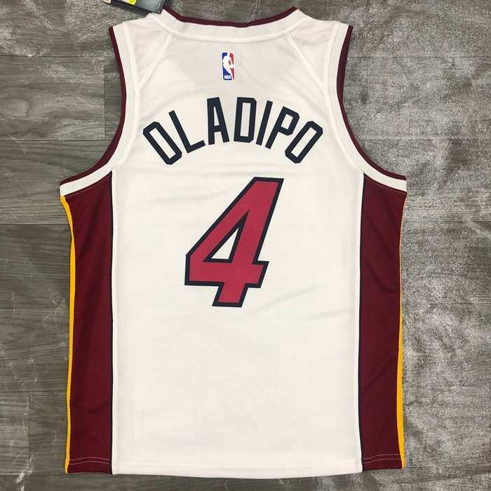 Miami Heat 20/21 White Basketball Jersey (Hot Press)