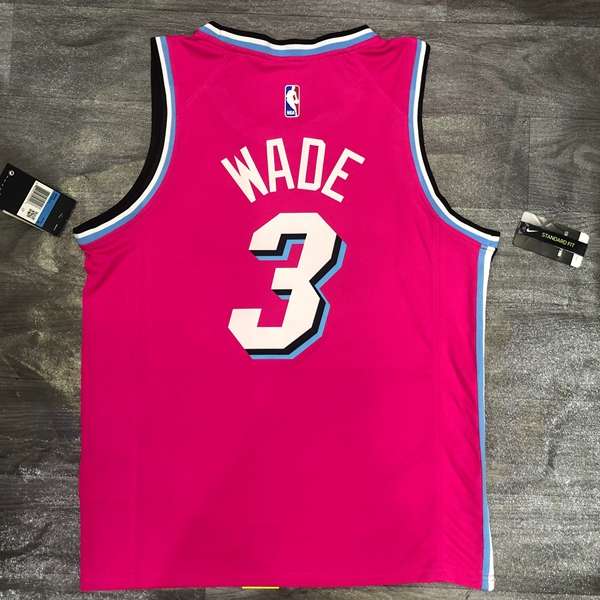 Miami Heat 2020 Pink City Basketball Jersey (Hot Press)