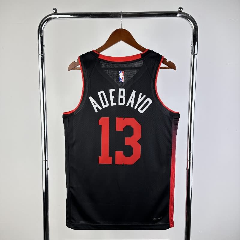 Miami Heat 23/24 Black City Basketball Jersey (Hot Press)