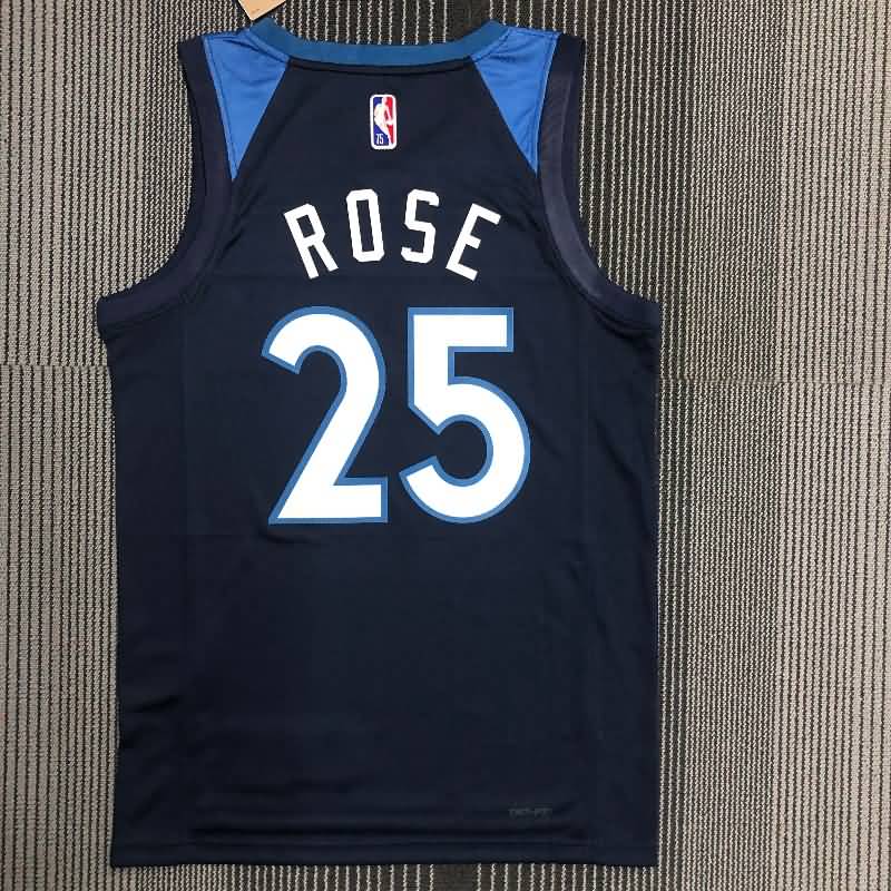 Minnesota Timberwolves 21/22 Dark Blue Basketball Jersey (Hot Press)