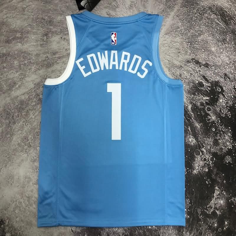 Minnesota Timberwolves 22/23 Blue Basketball Jersey (Hot Press)