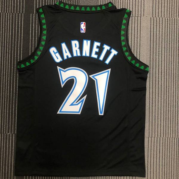 Minnesota Timberwolves Black Classics Basketball Jersey (Hot Press)