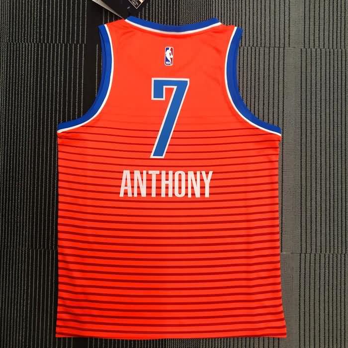 Oklahoma City Thunder 20/21 Orange Basketball Jersey (Hot Press)