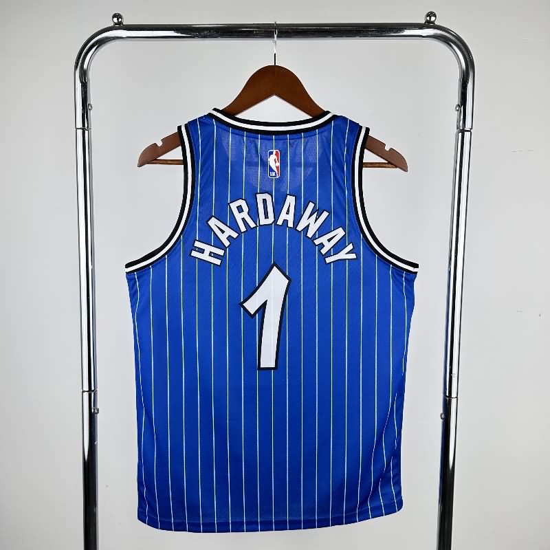 Orlando Magic 2018/19 Blue Classics Basketball Jersey (Hot Press)