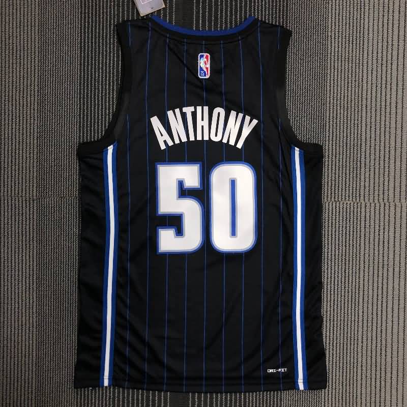 Orlando Magic 21/22 Black Basketball Jersey (Hot Press)