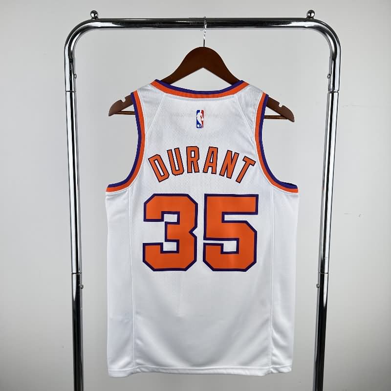 Phoenix Suns 17/18 White Classics Basketball Jersey (Hot Press)